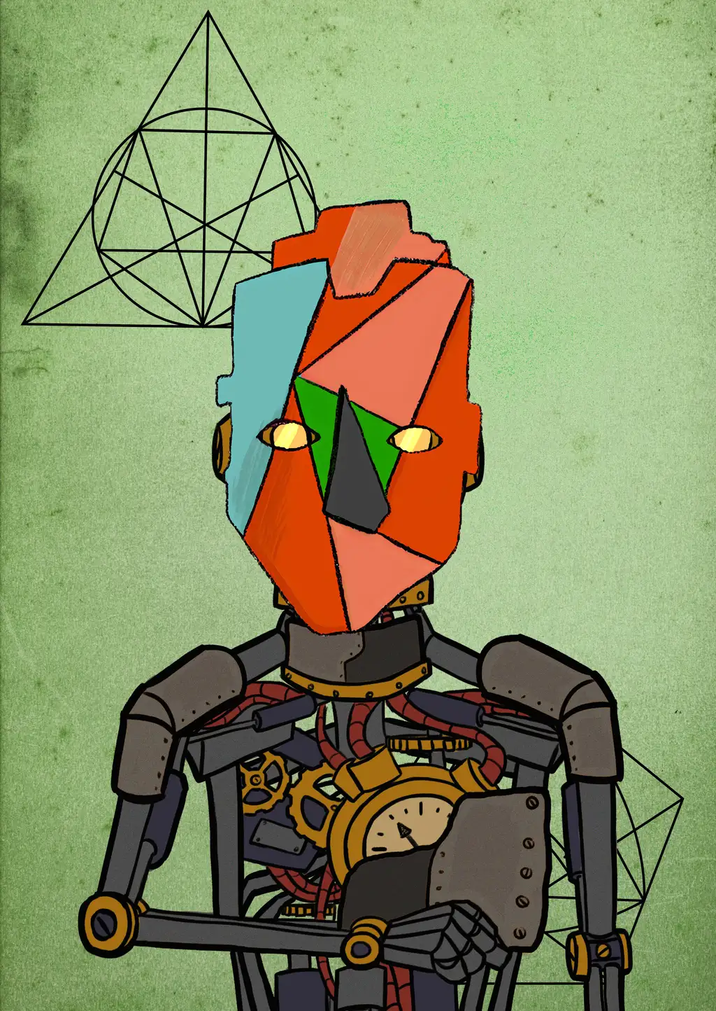 Eager Robot — Hashmask #16371