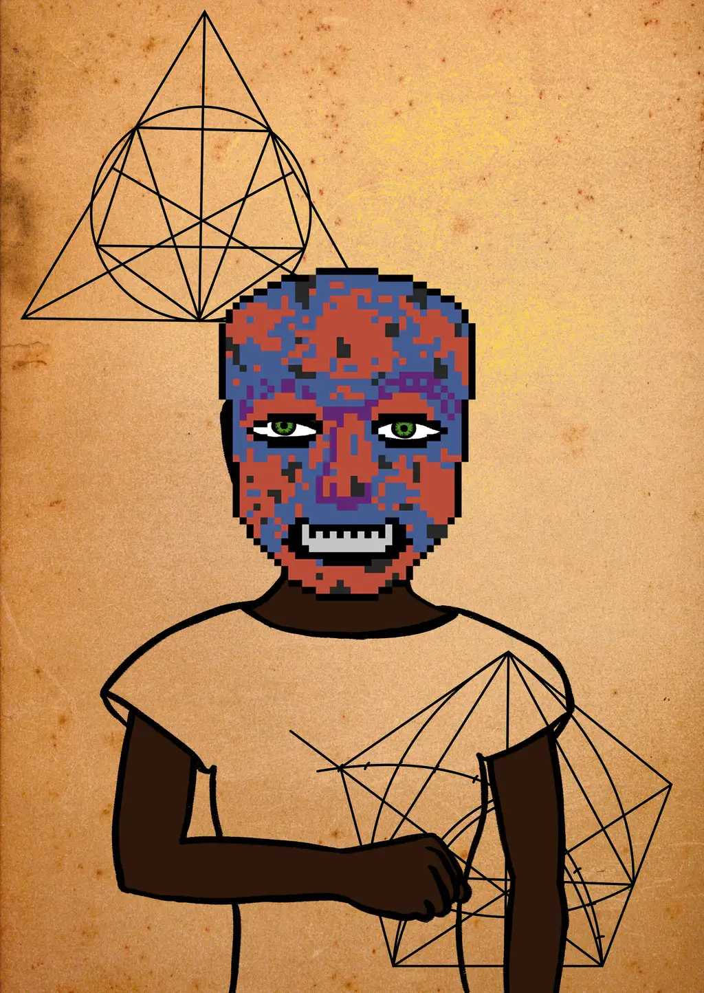 punk 2 — Hashmask #49