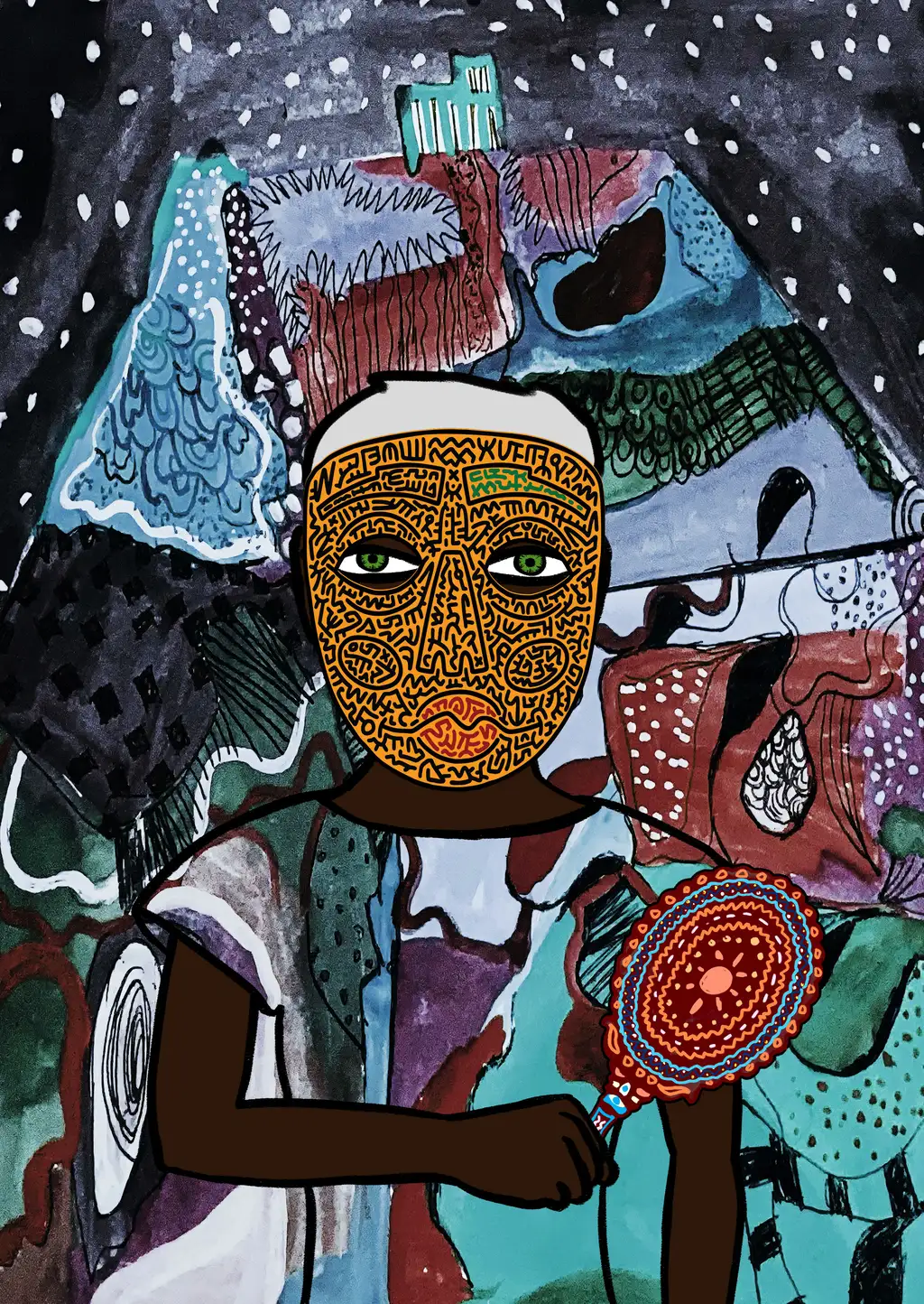 Fibonacci Girl — Hashmask #54