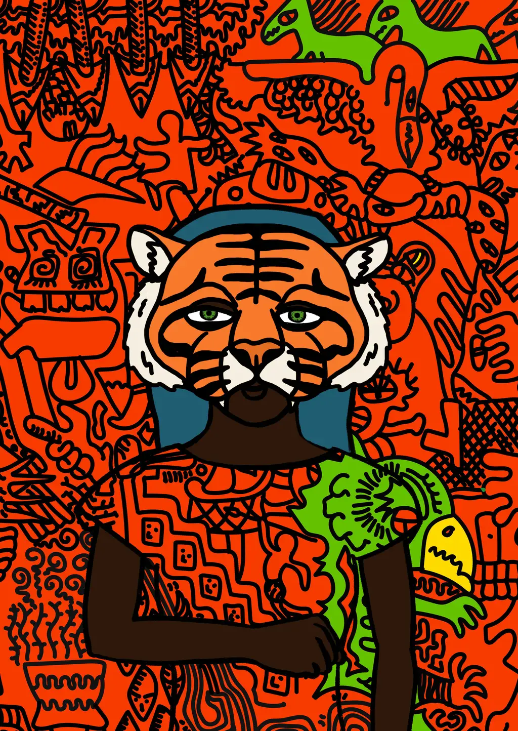 6 — Hashmask #74