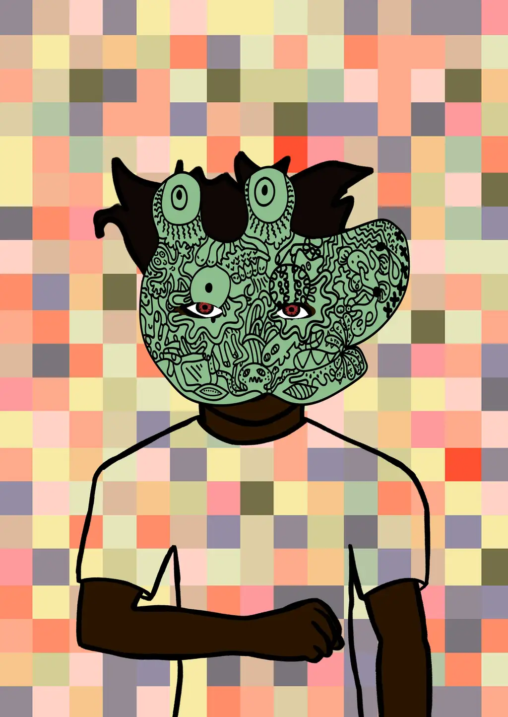 389 — Hashmask #80