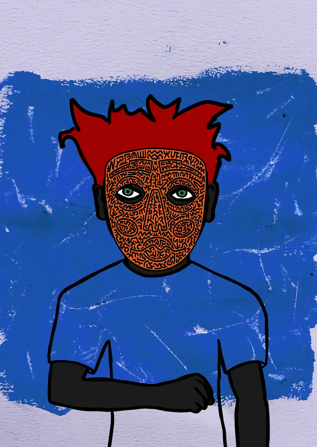 BlueFire — Hashmask #234
