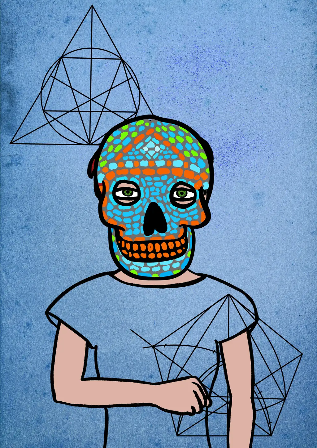 Pi 3 141592653589793238 — Hashmask #296