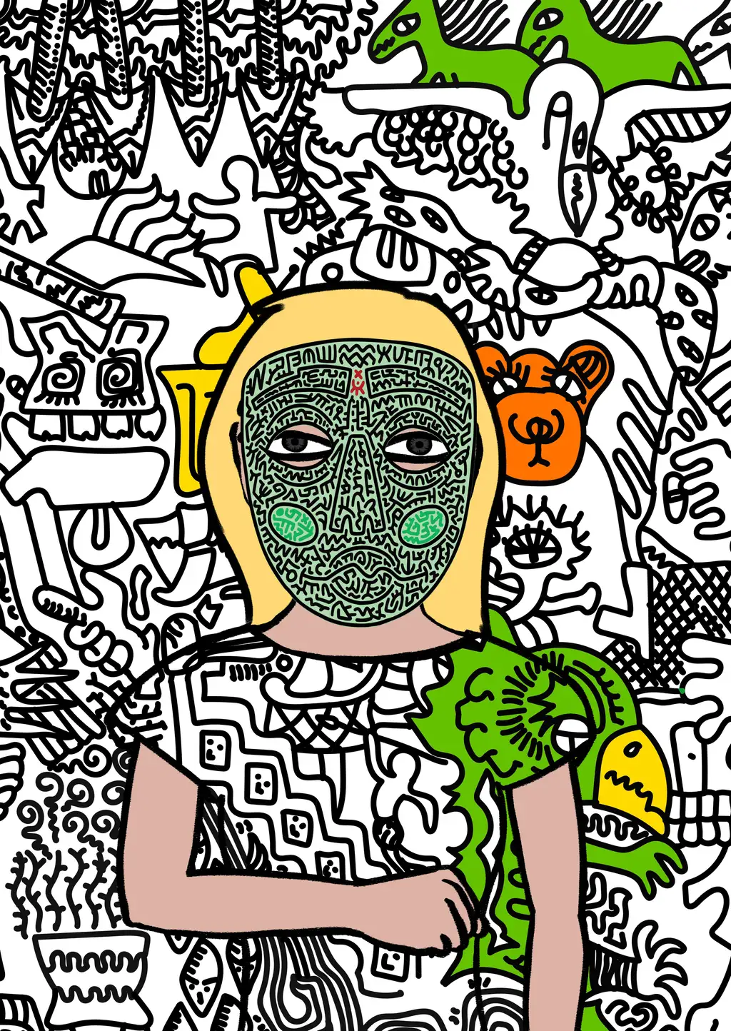 Lion — Hashmask #384