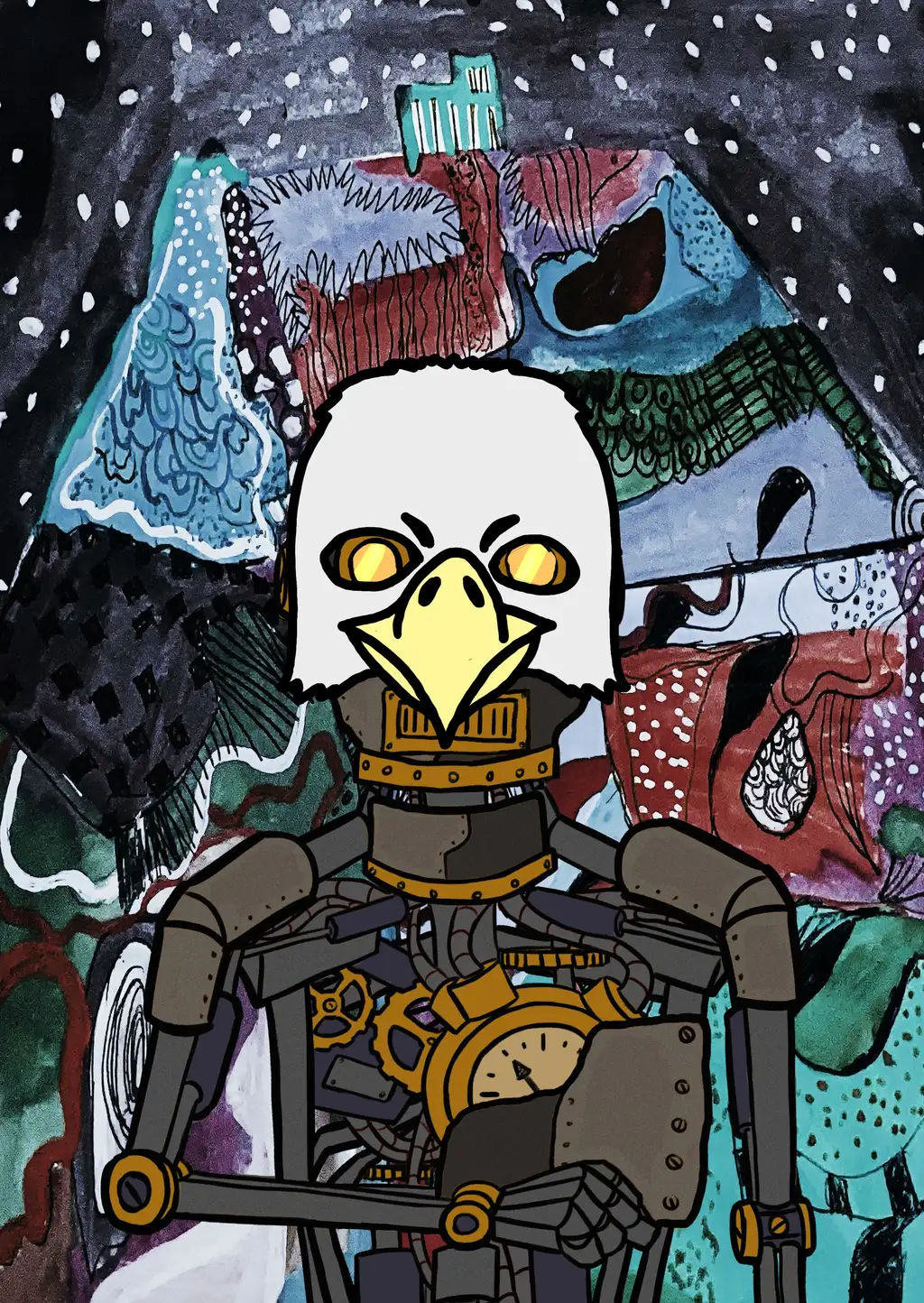 Haliaeetus opifex — Hashmask #596