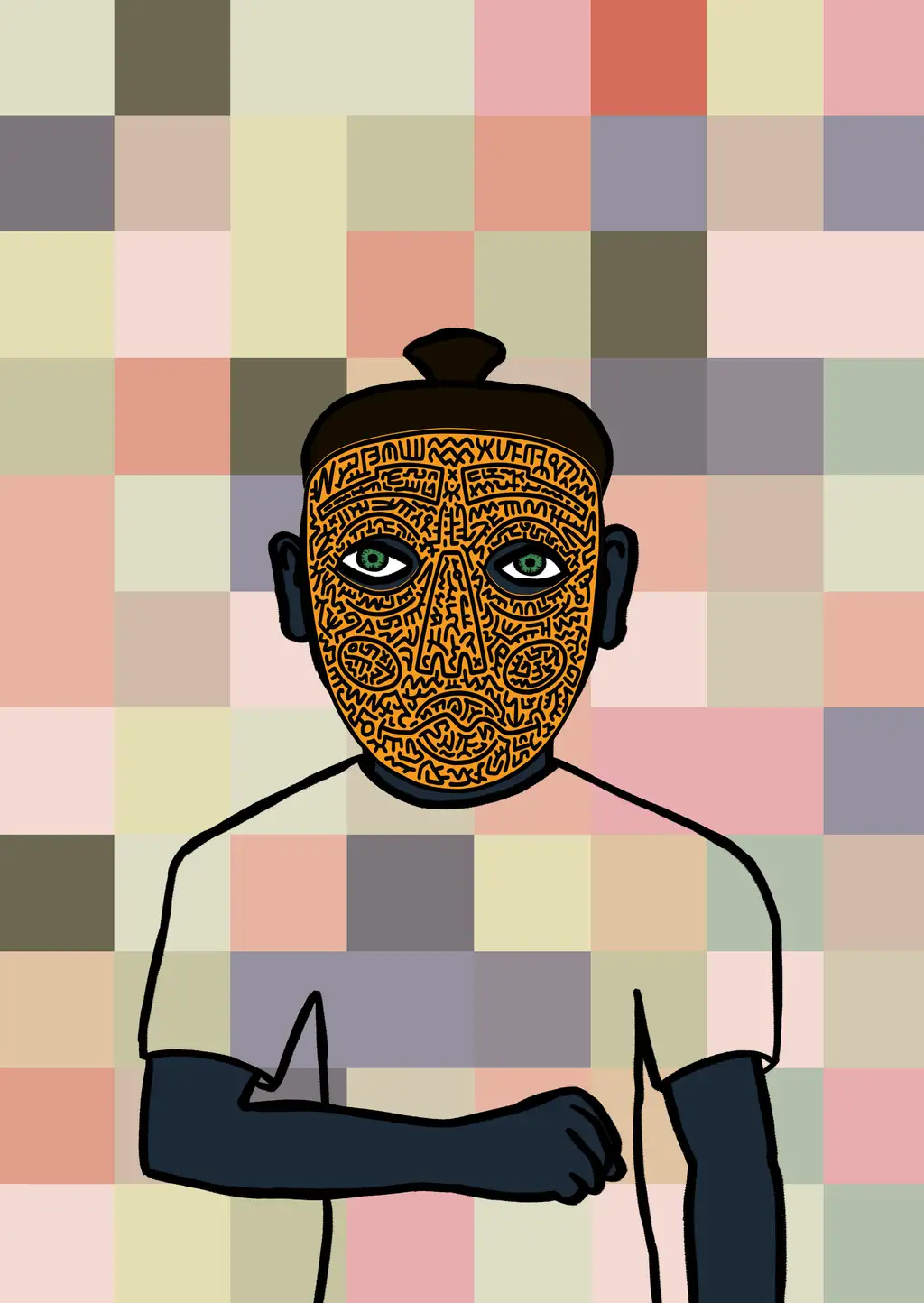 Eket Ibibio — Hashmask #620