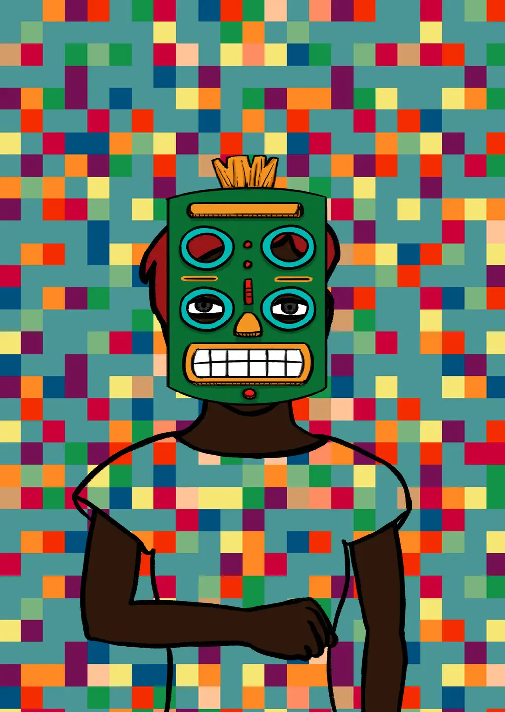 Confetti — Hashmask #689