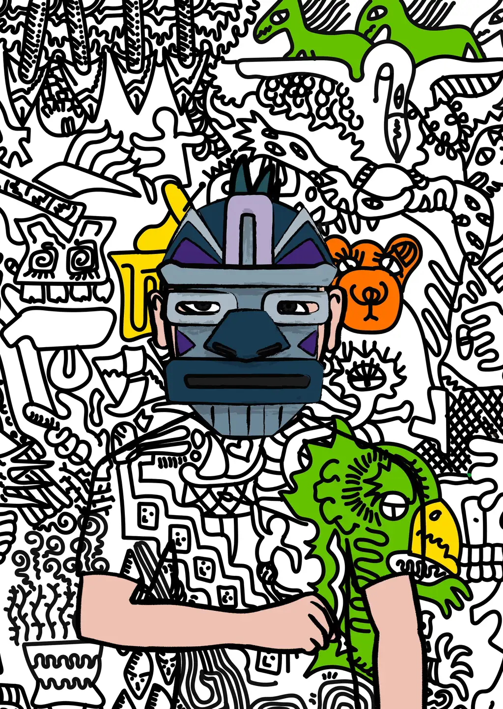 Aquarius — Hashmask #700