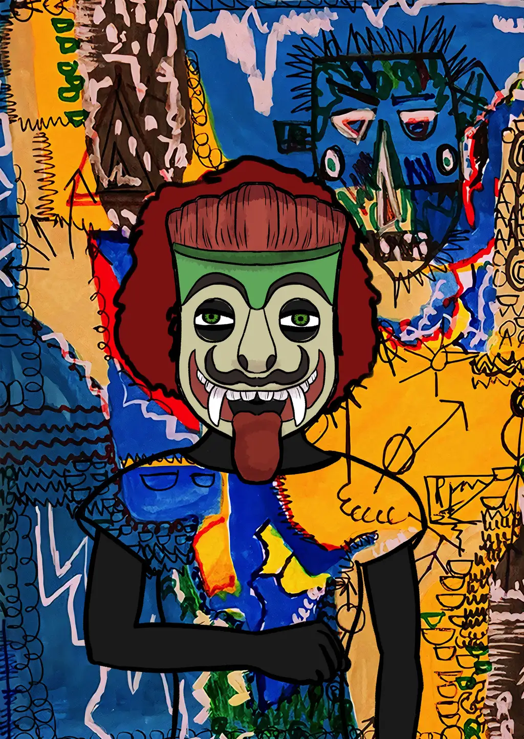 Industrial Indigo — Hashmask #716