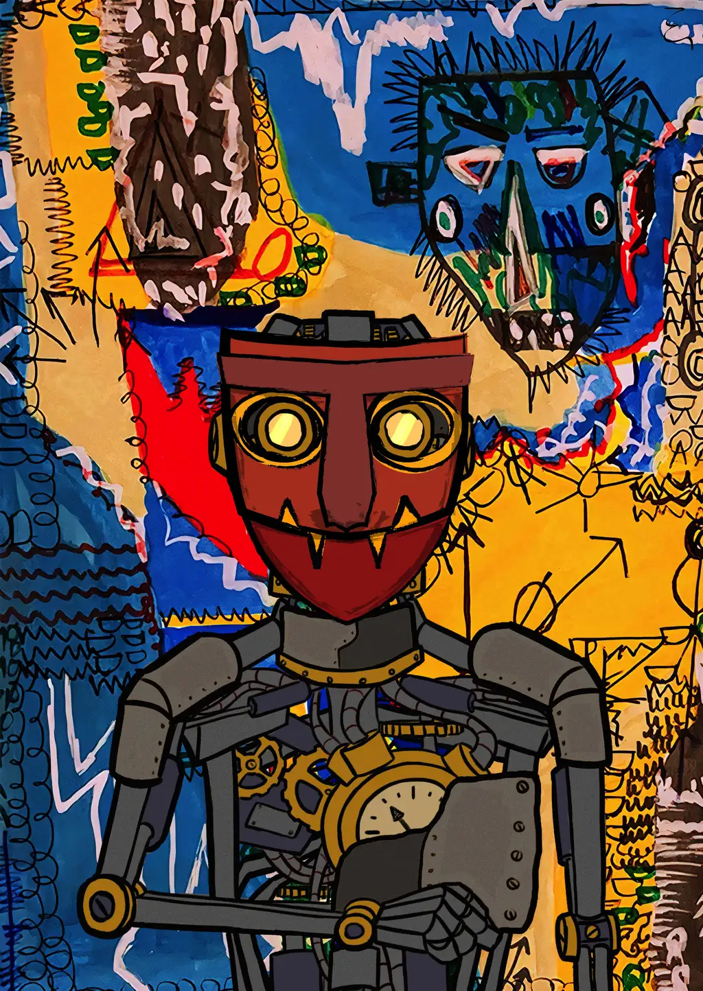 X AE A12 — Hashmask #1053