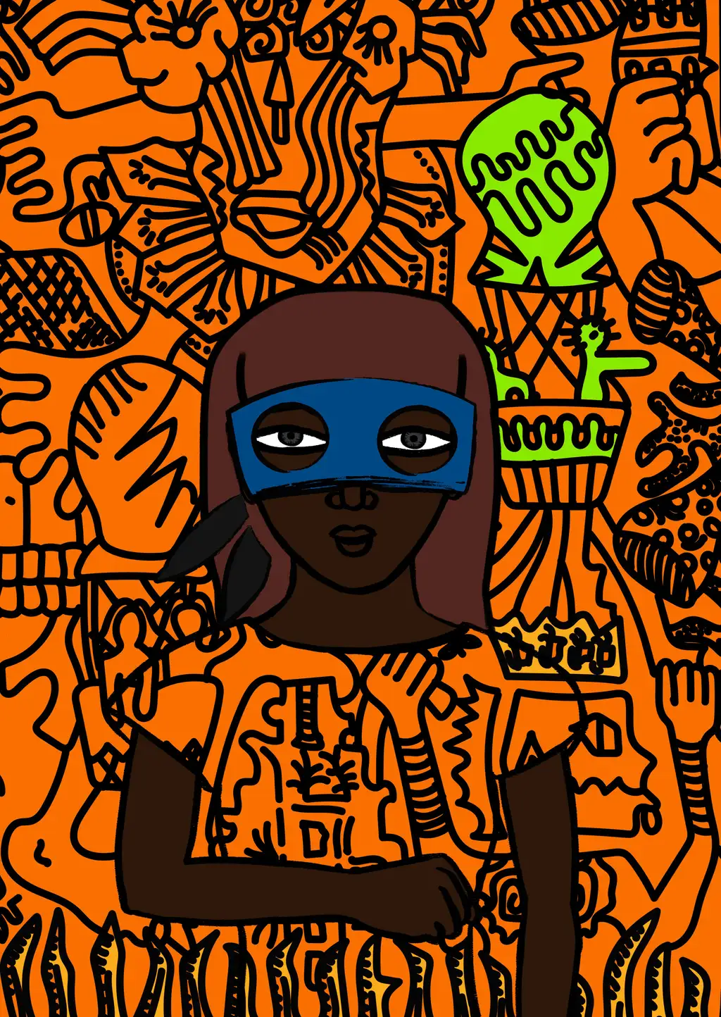 Hashmask #1058