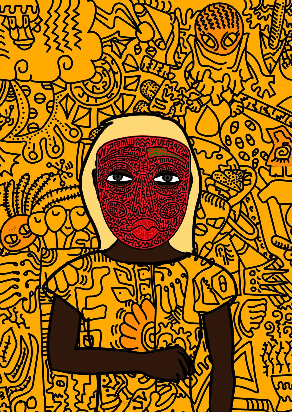 Hashmask #1100