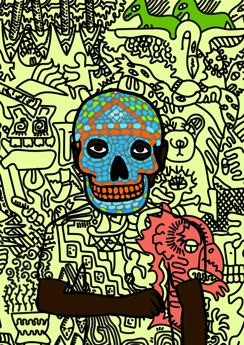 The Iliad — Hashmask #1206