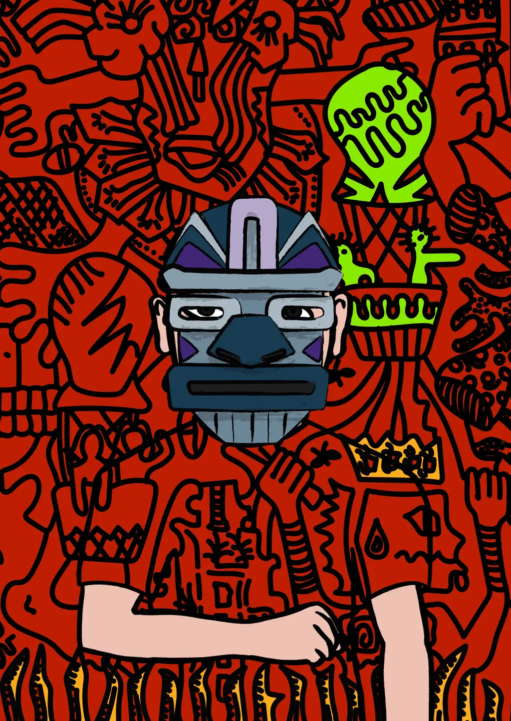 Hashmask #1245