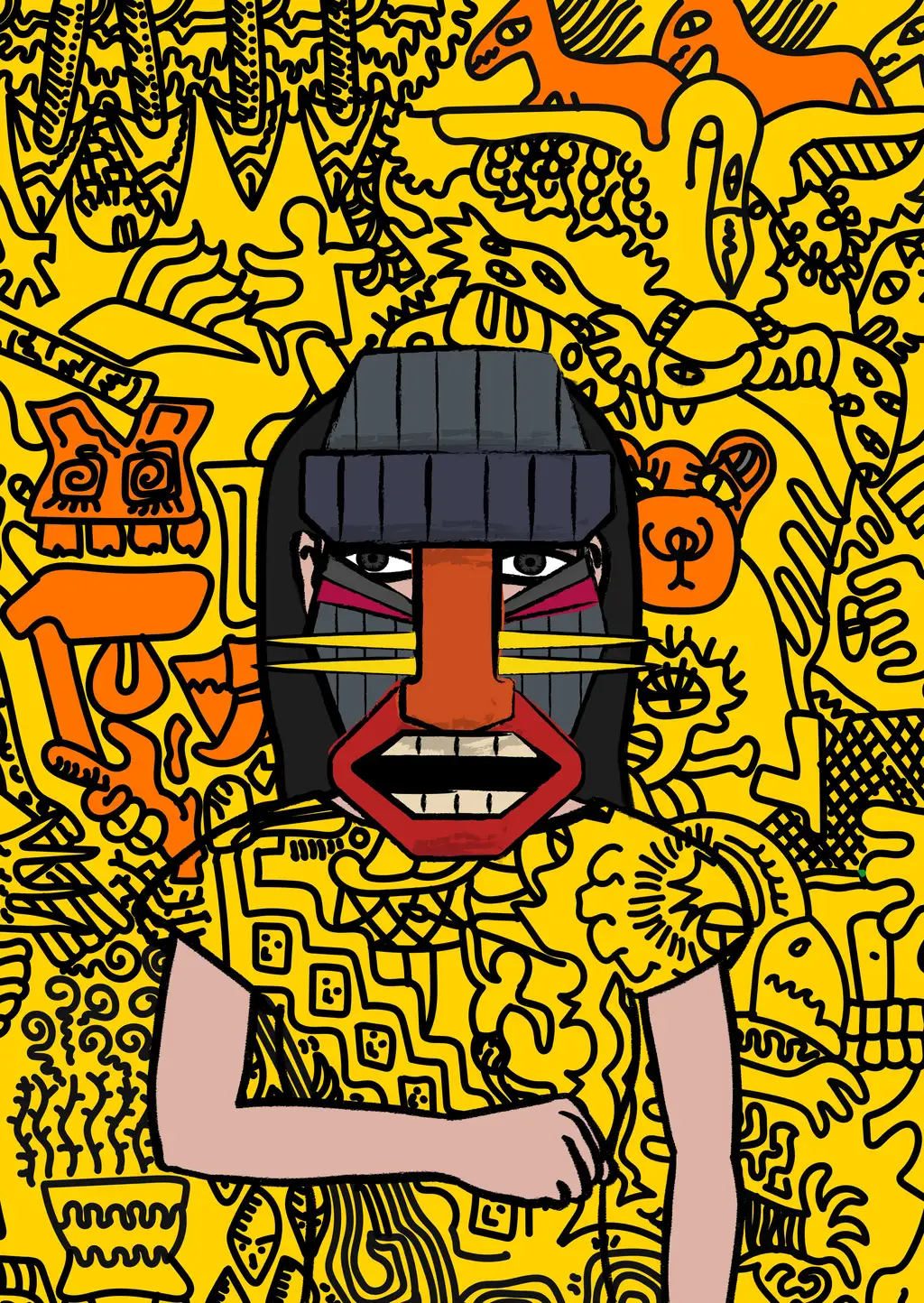 Paul Walker — Hashmask #1334