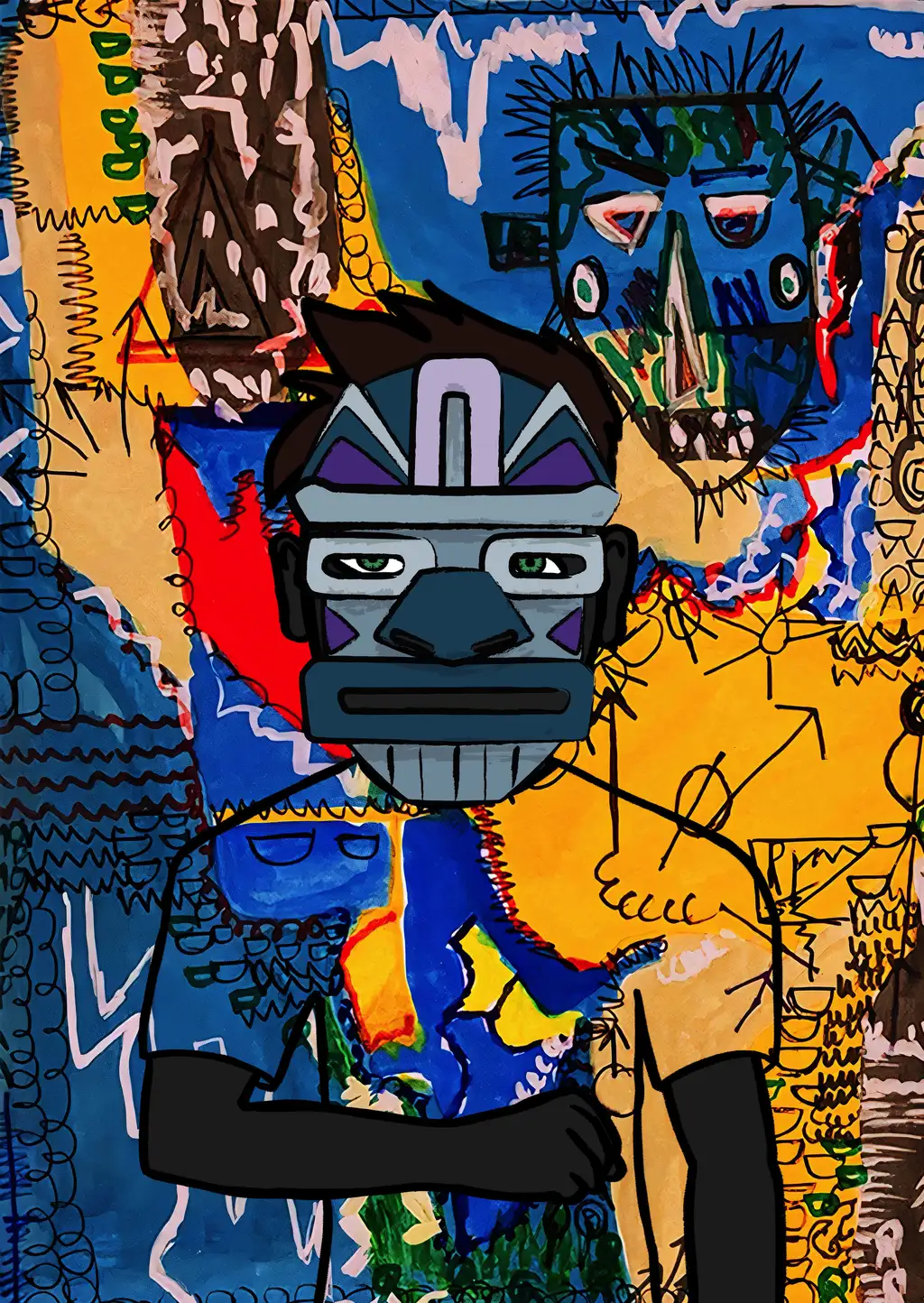 I Cant Breathe — Hashmask #1375