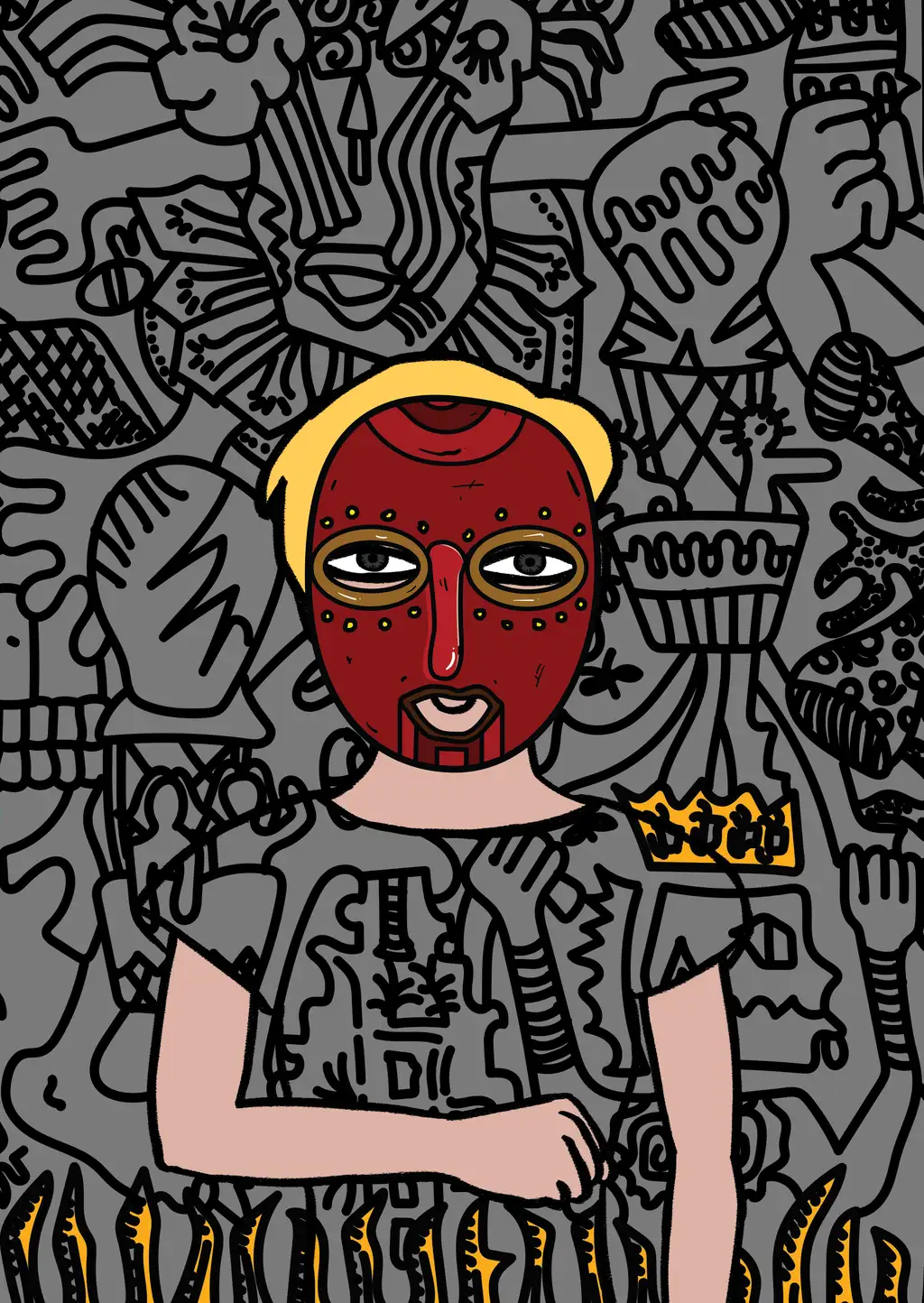 v OLASG OONEP OSenusret — Hashmask #1385