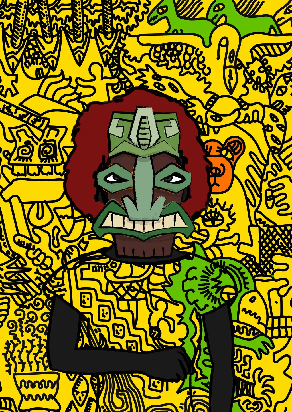 Peter Schiff — Hashmask #1454