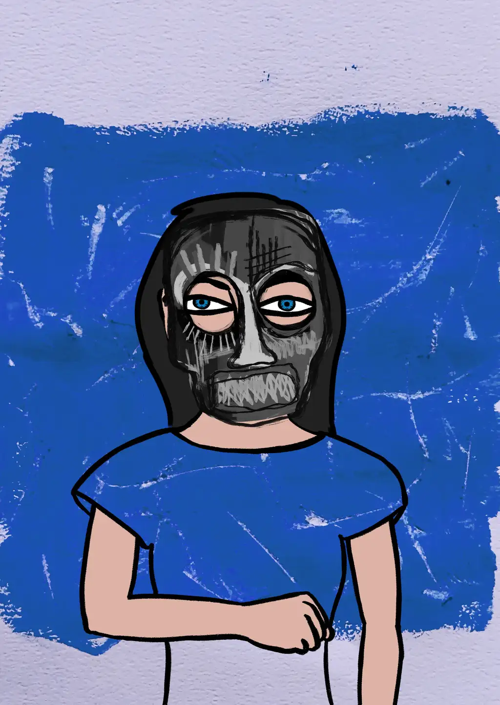 Indigo — Hashmask #1473