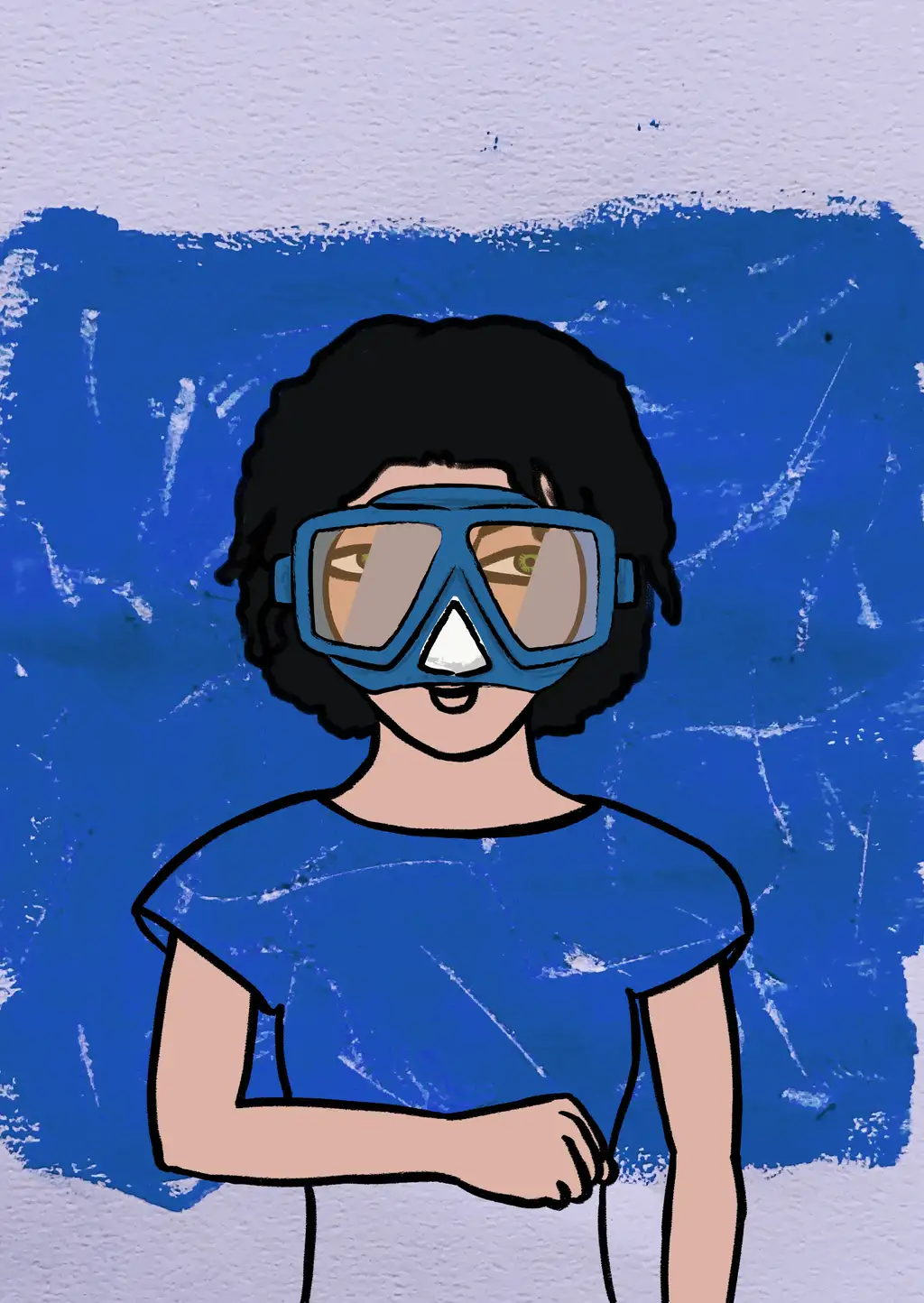 Deep Blue — Hashmask #1476