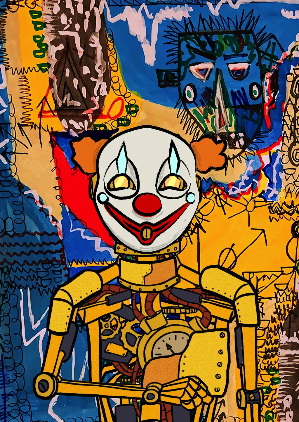 Pogo the Clown — Hashmask #1482