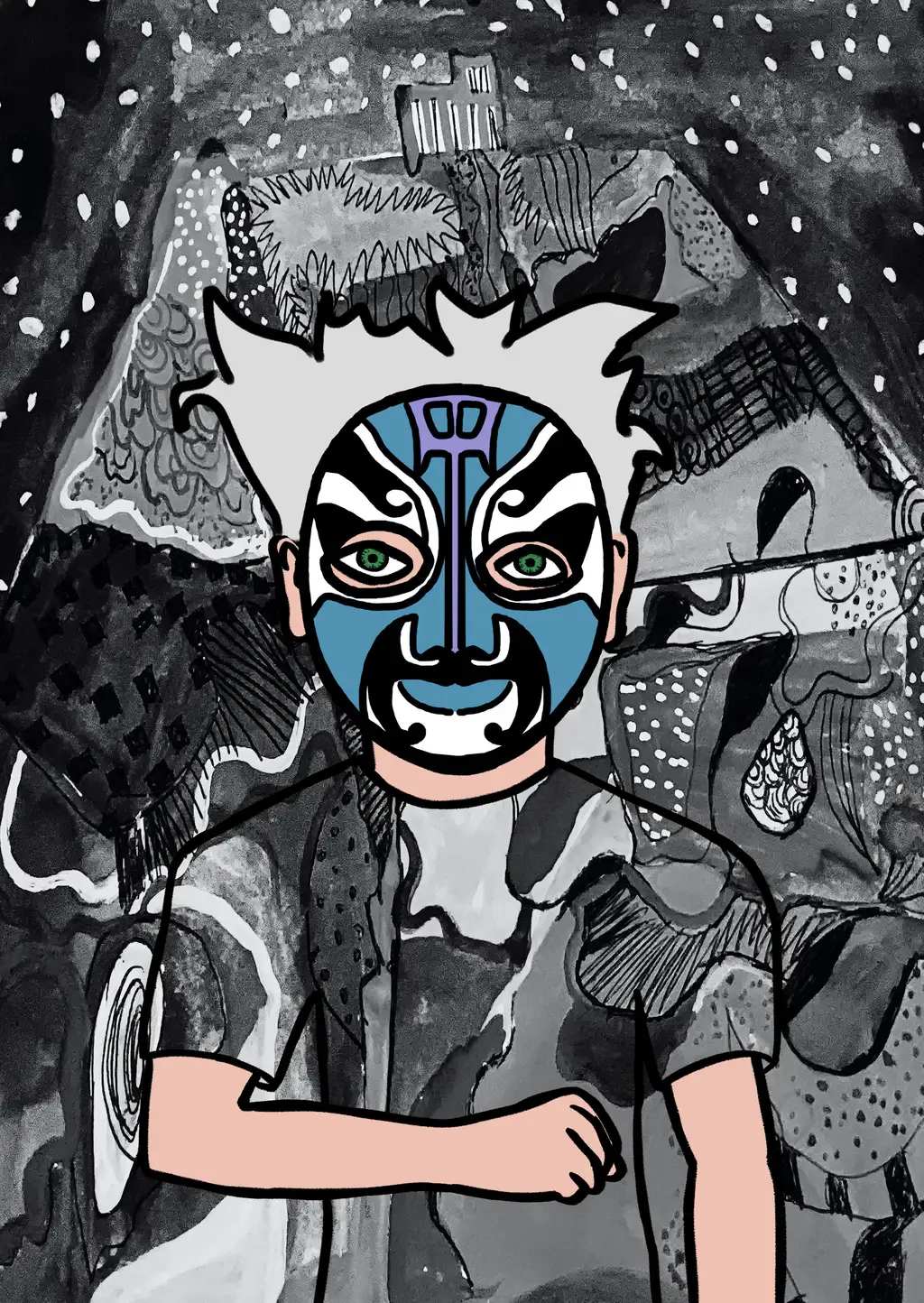 Li Bai — Hashmask #7413