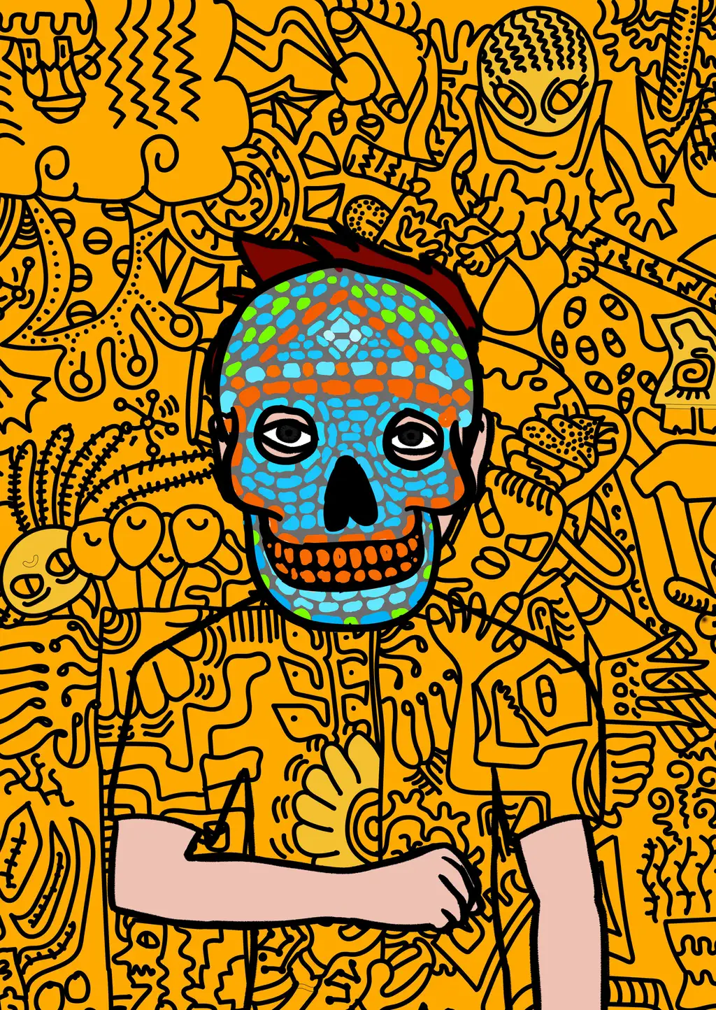 BowTiedAztec — Hashmask #1709
