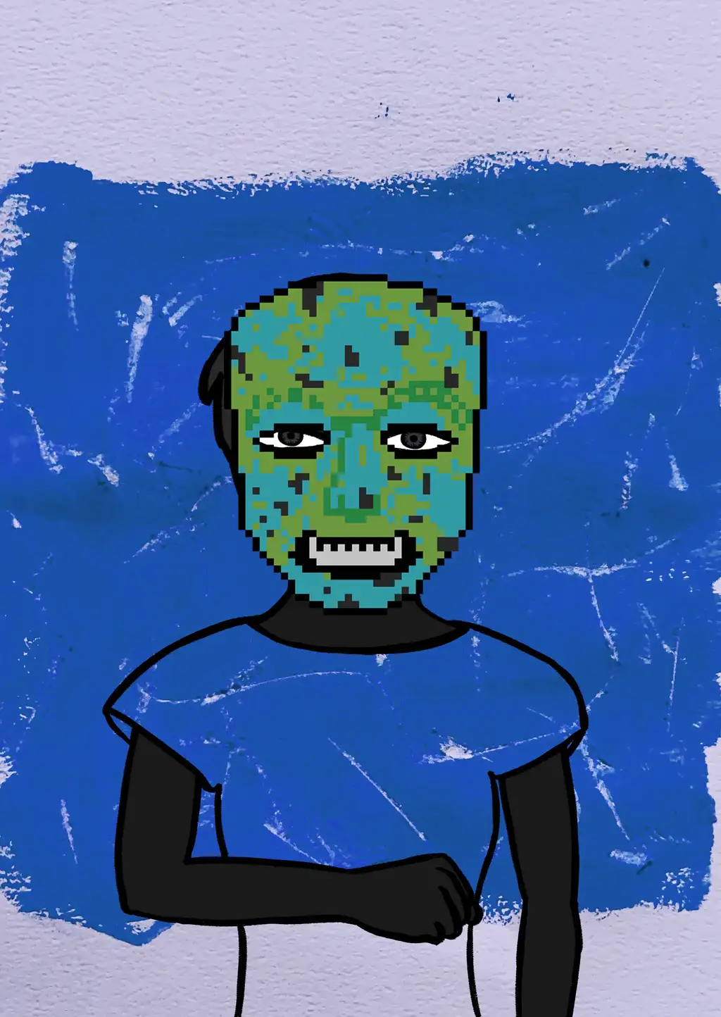 Brad Pitt — Hashmask #1772