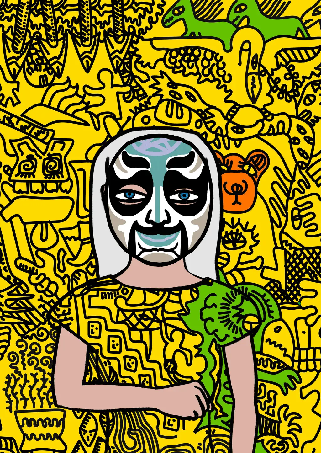 Ghostface — Hashmask #1792