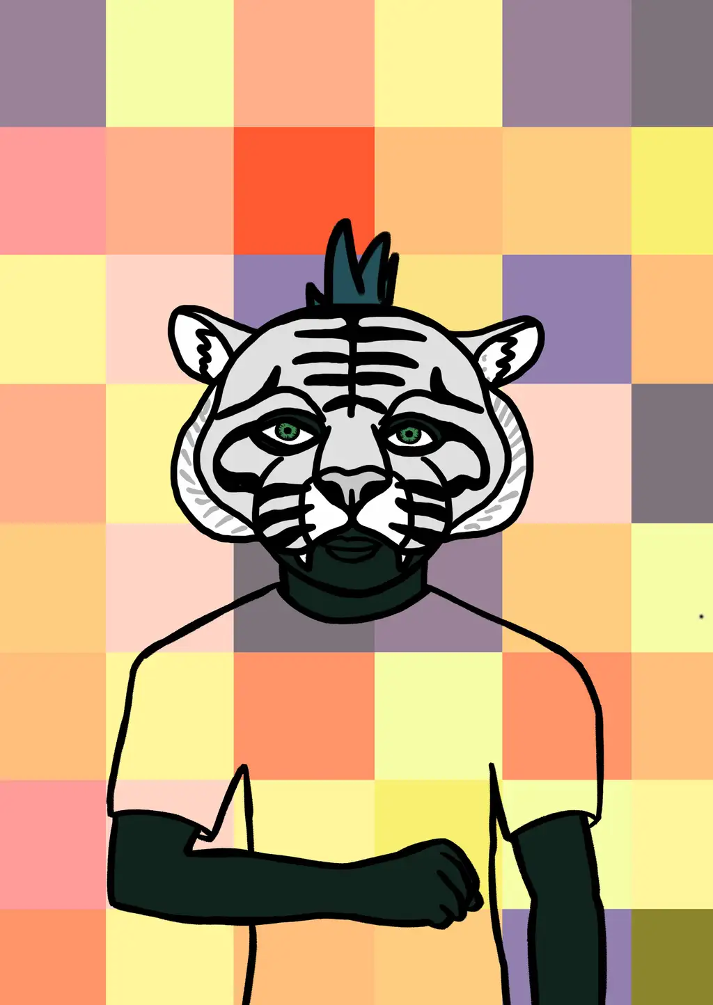 The Queen — Hashmask #1834