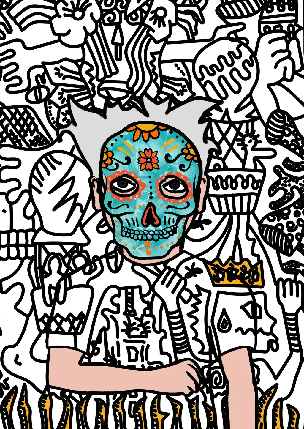 Dickbutt — Hashmask #1855