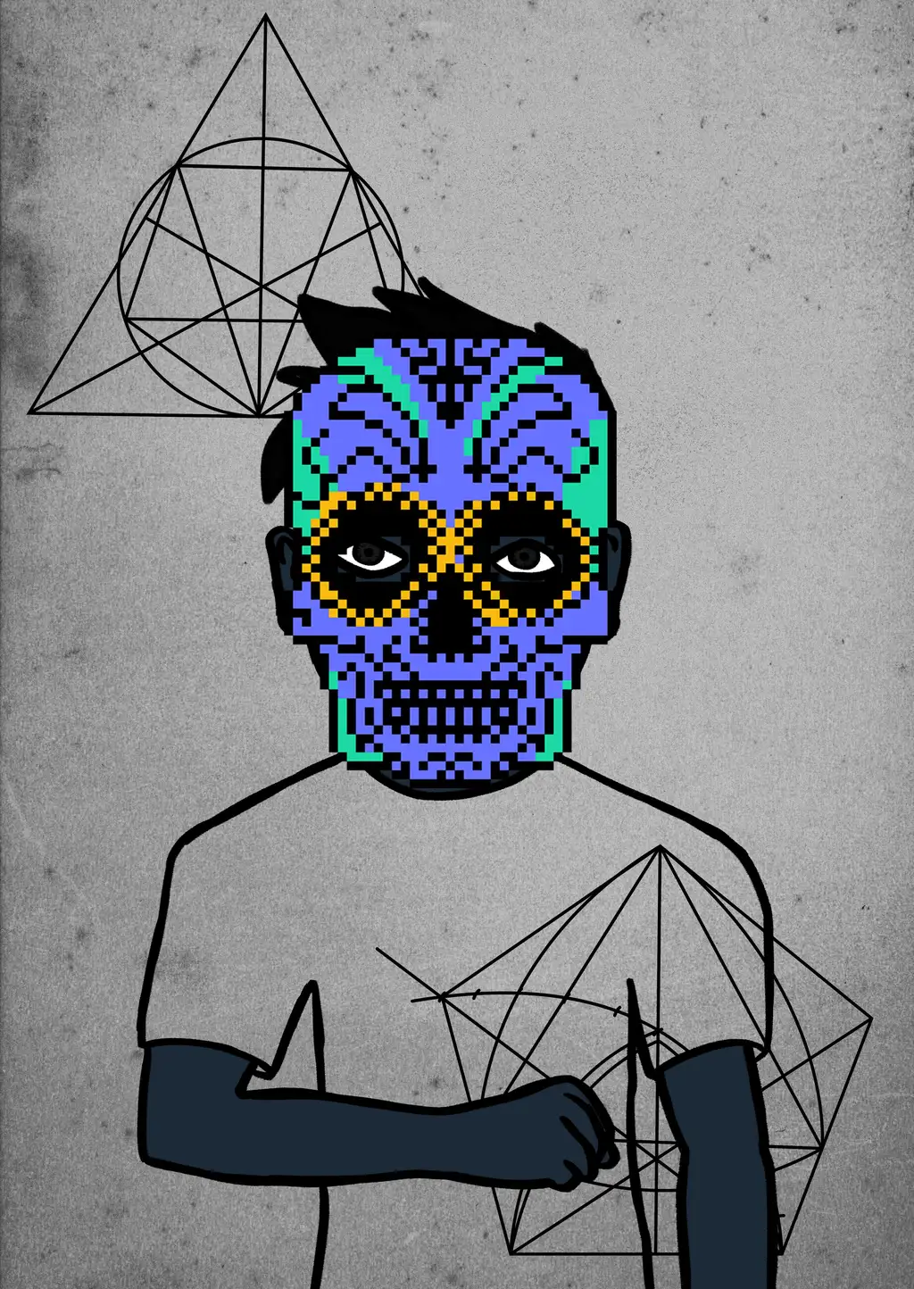 down — Hashmask #1877