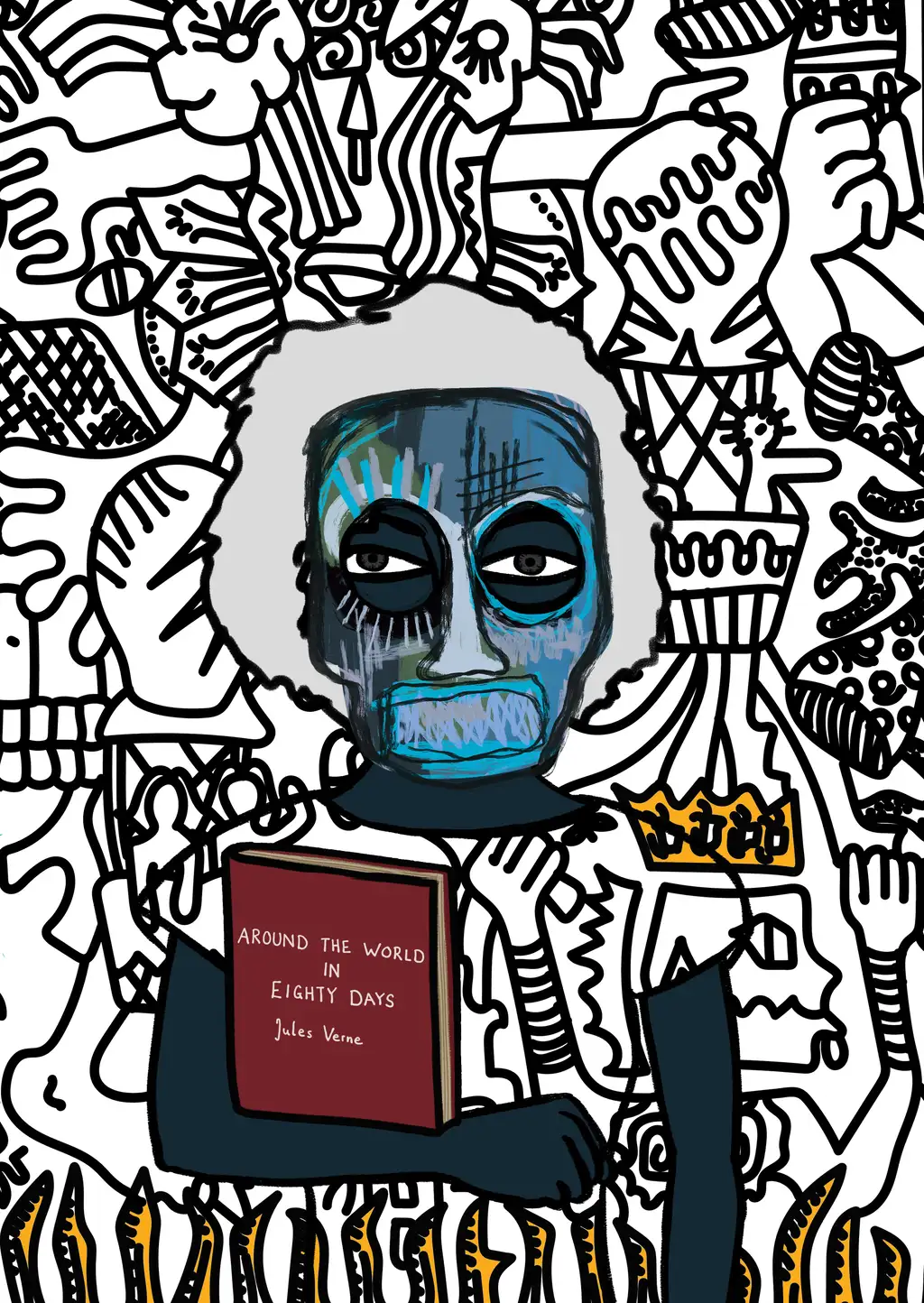 Albert Einstein — Hashmask #1988
