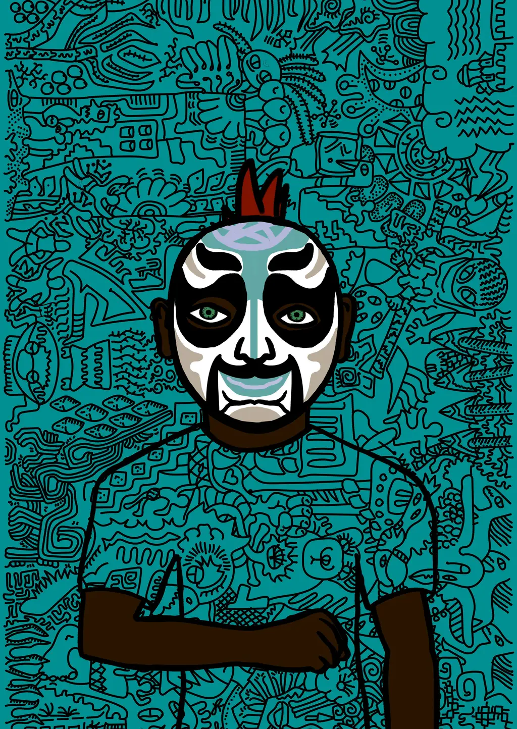 Hero — Hashmask #2028
