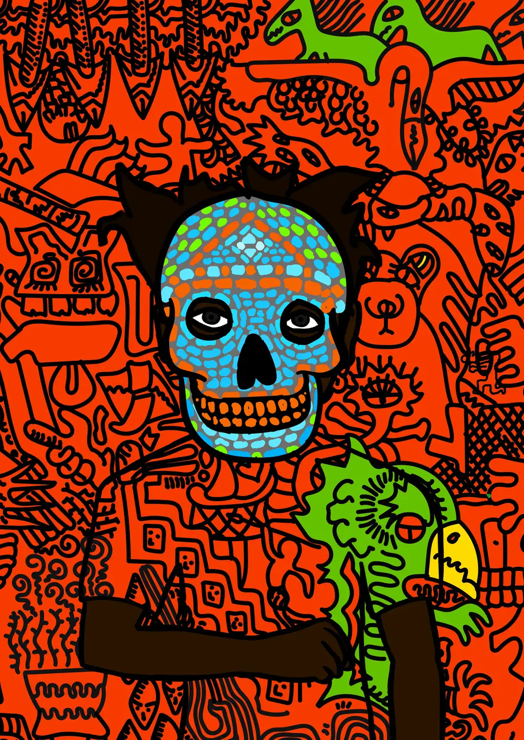Deus ex machina — Hashmask #7461