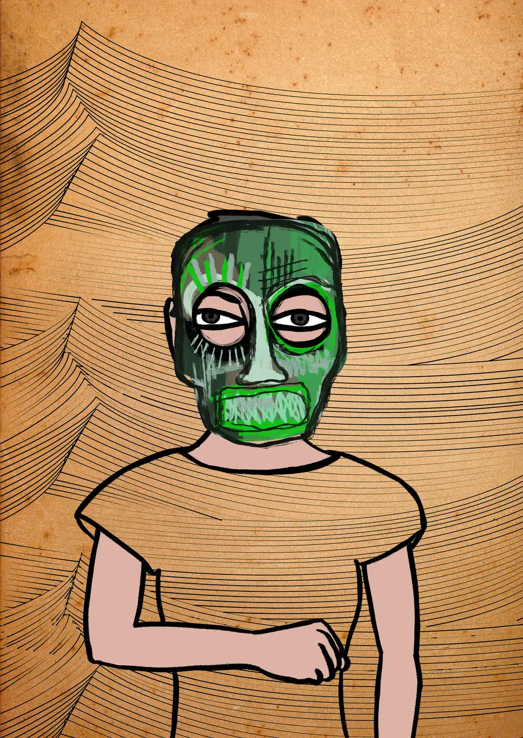 The Mask I Wear — Hashmask #2050