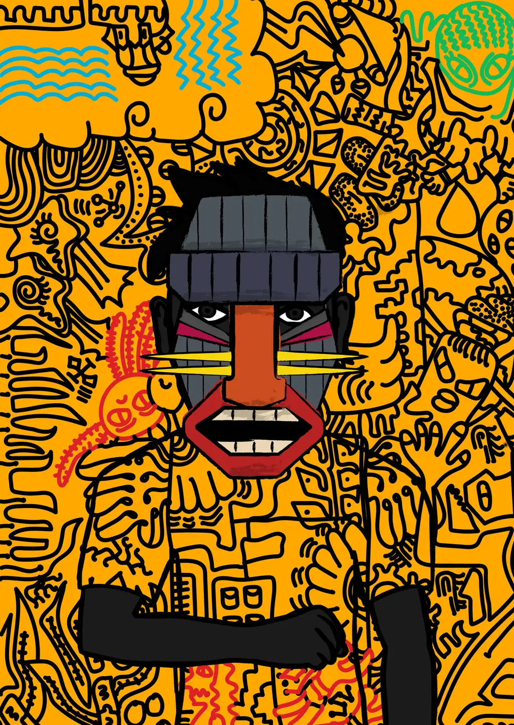Nucleus Kanjei — Hashmask #2066
