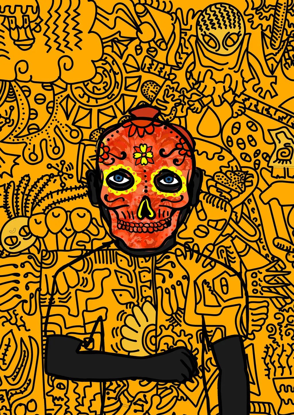 Internet — Hashmask #2100