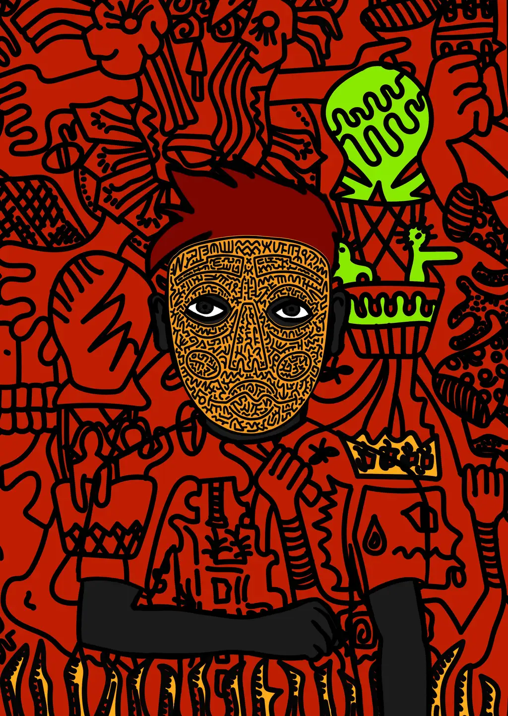 Hashmask #2128