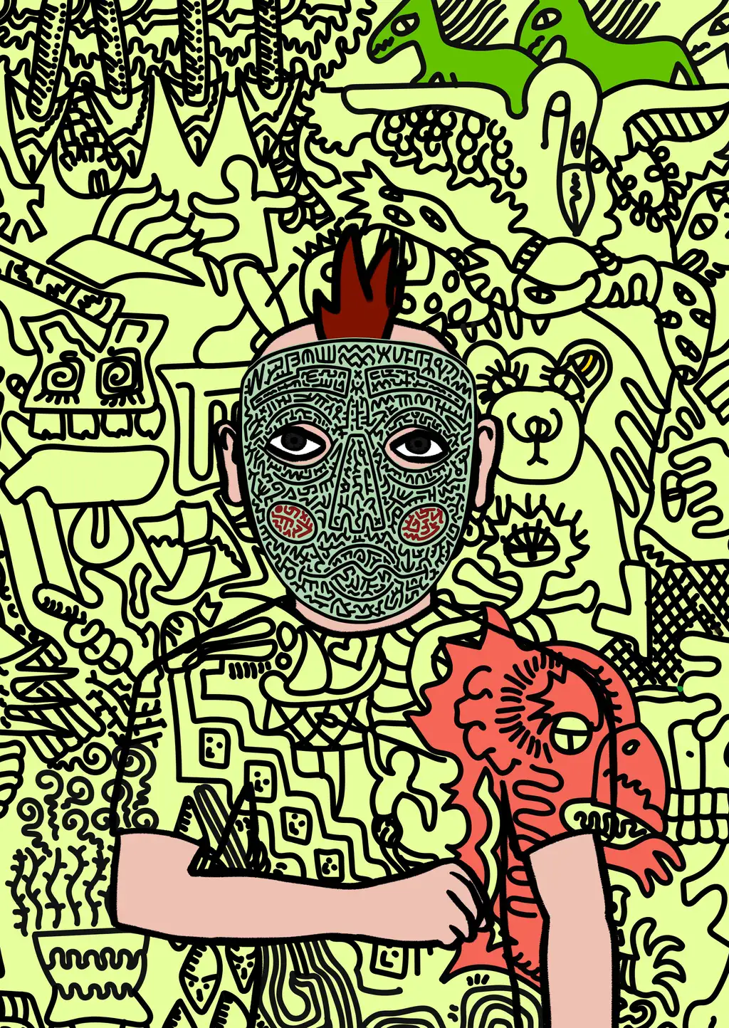 Zack stop — Hashmask #2154