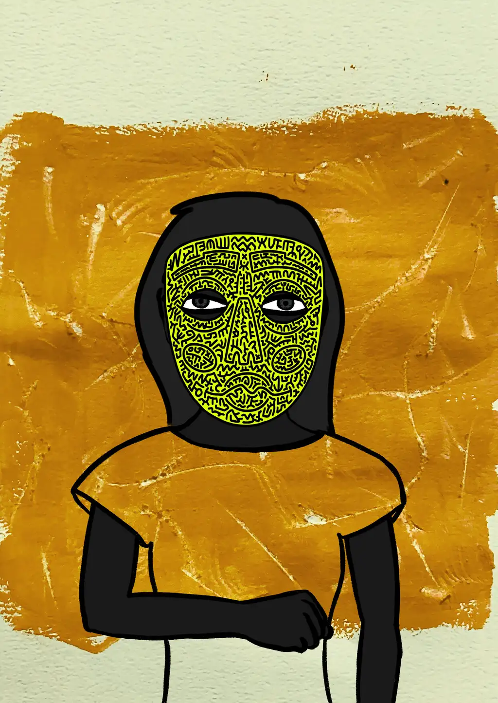 I am shooketh — Hashmask #2157