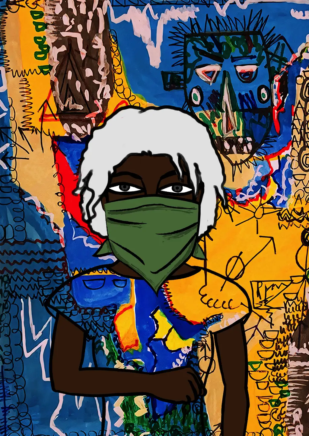 That was legitness — Hashmask #2158