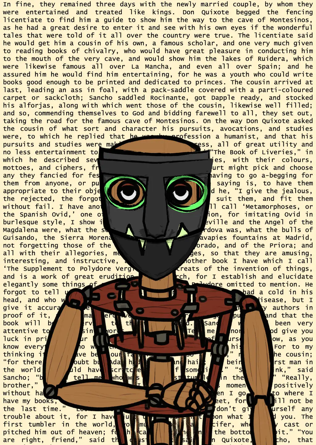 The Ingenious Puppet — Hashmask #2184