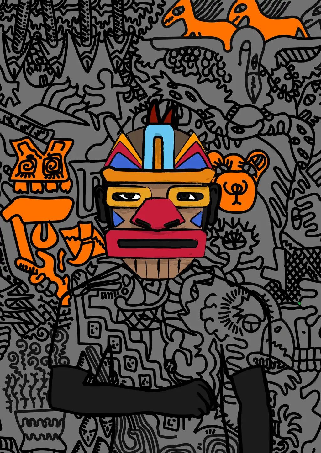 Mahatma Gandhi — Hashmask #2187