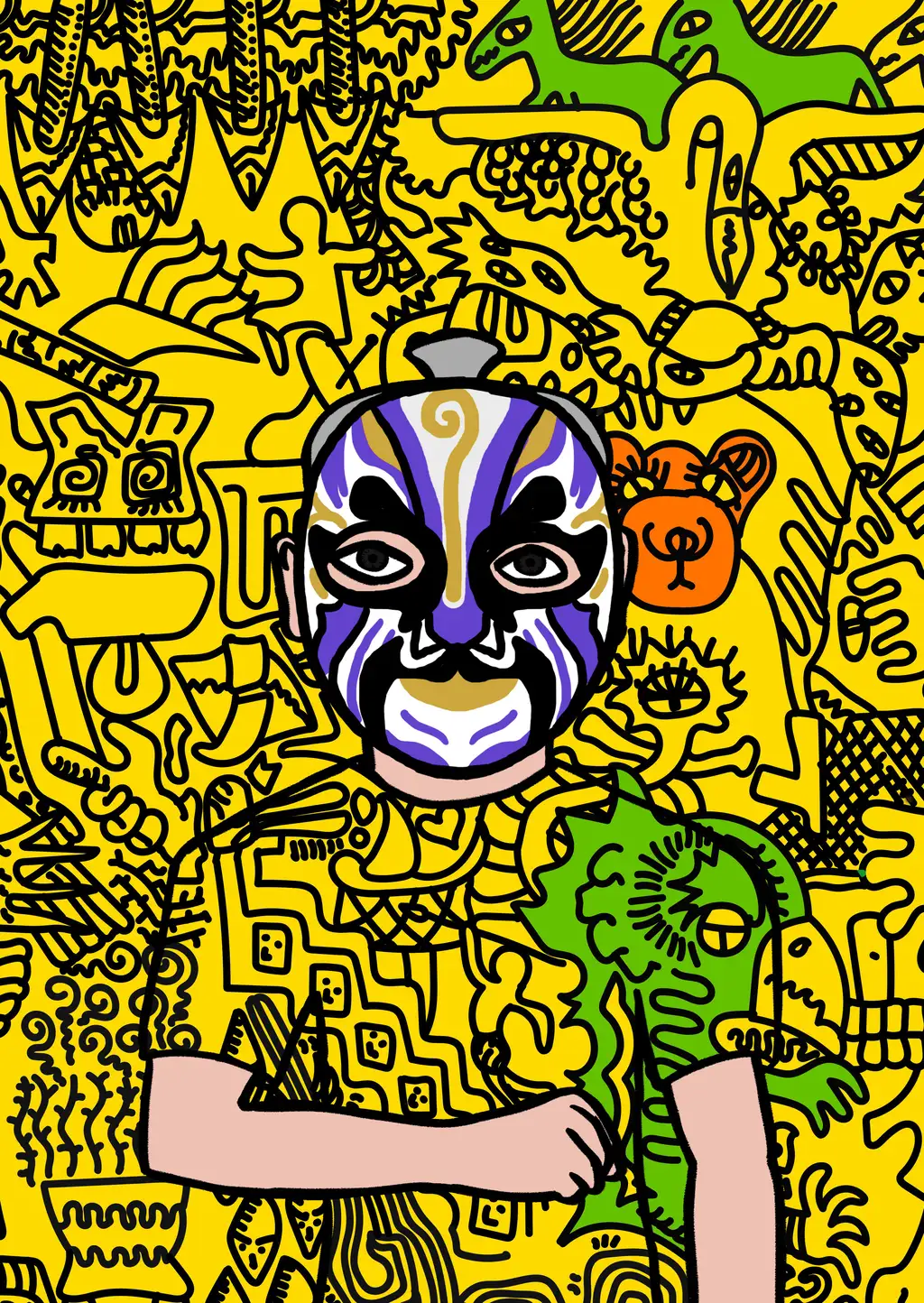 The Unicorn — Hashmask #2199