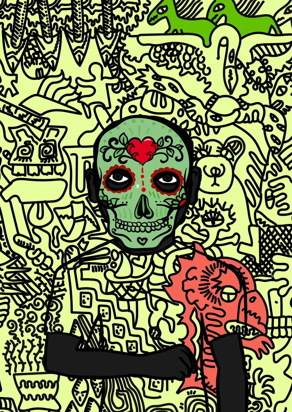 Thalasseus bernsteini — Hashmask #7487