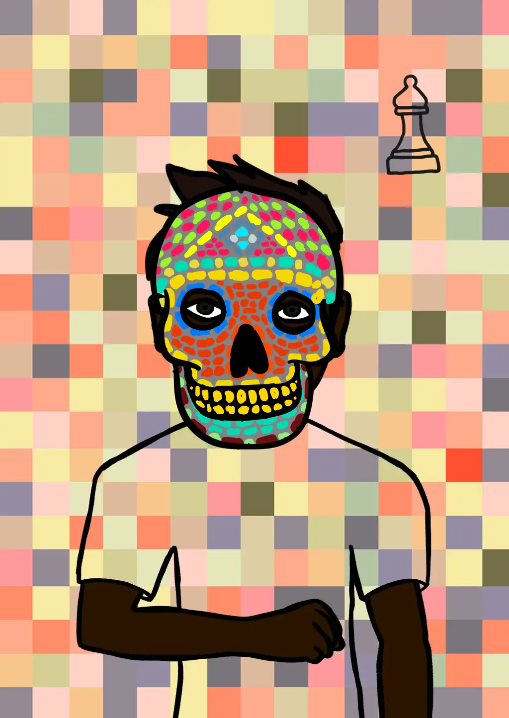Bishops Gambit — Hashmask #2346