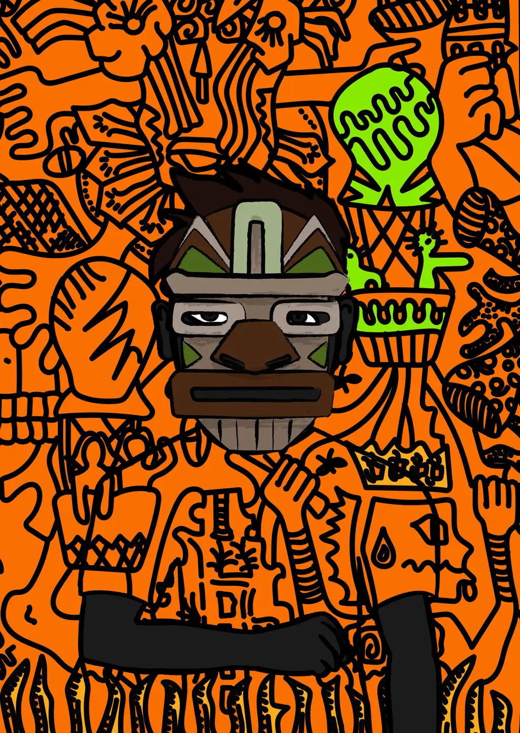 Berseker — Hashmask #2370