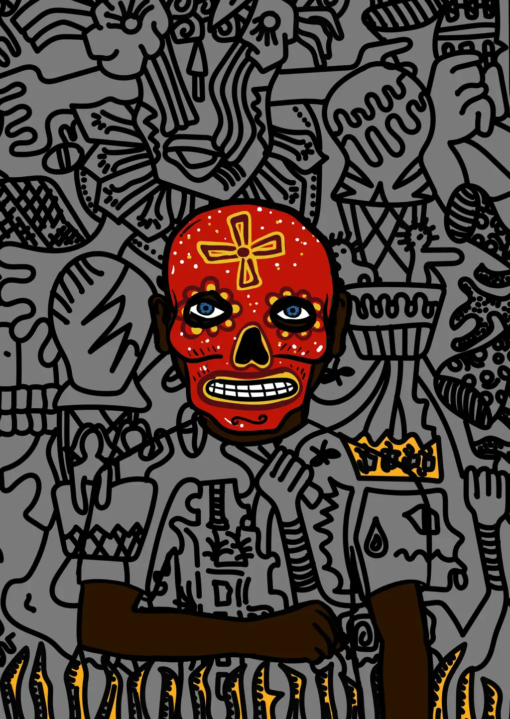 J Robert Oppenheimer — Hashmask #7503