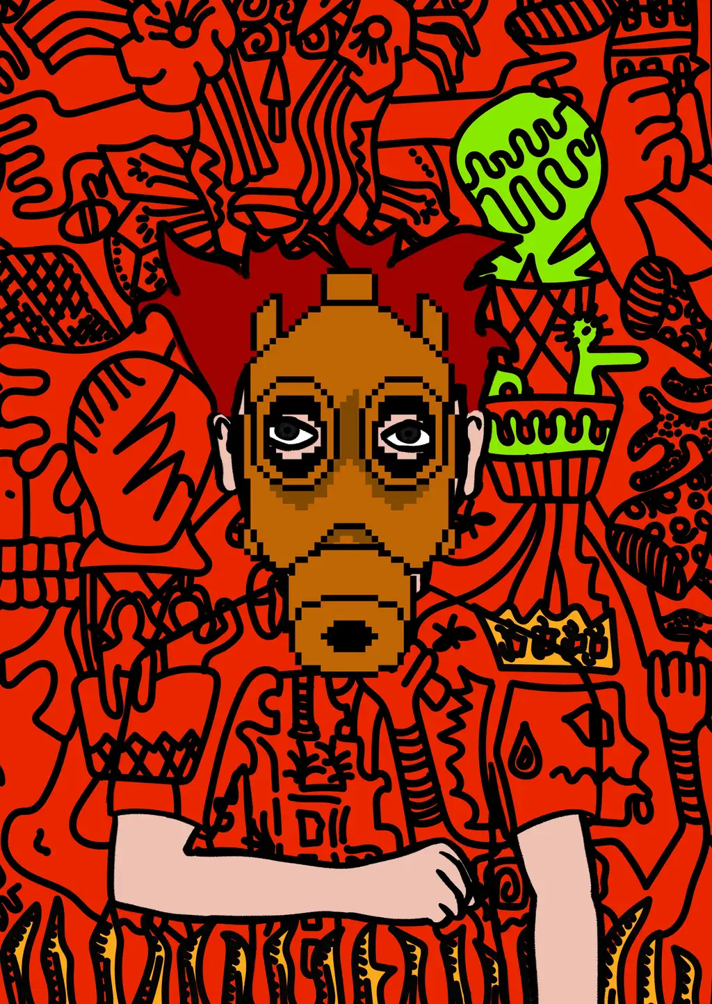 Hashmask #2493